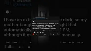 R/ Two Sentence Horror