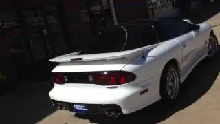 2000 Pontiac WS6 Trans Am Street Demon Custom exhaust by Kinney's