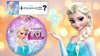 Opening 2D Paper Custom LOL Surprise Doll #37