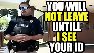 Power-Tripping Cops Get Put In Their Place By Smart Auditor Who Knows The Laws!