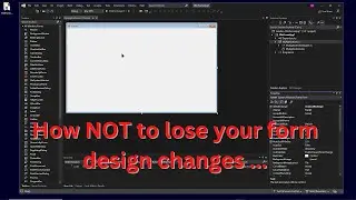 Visual Studio - Why you should always close items before renaming ...