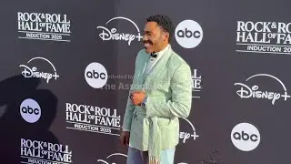 Donald Glover, Derek Trucks, Mick Fleetwood arrive at Rock Hall of Fame ceremony