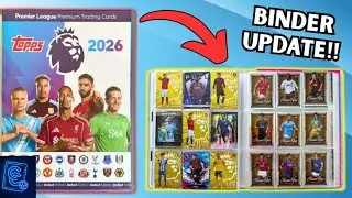 Topps Premier League Binder Update and Pack opening. Match Attax next&hellip;..