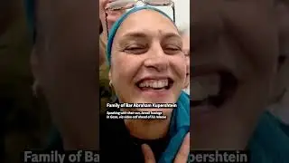 Families video call hostages as they are released from Gaza