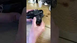 Смена объектива Pentax P3N K Mount