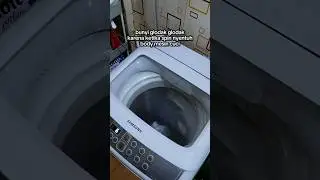 Solusi mesin cuci top loading getar hebat sampai bunyi glodak glodak