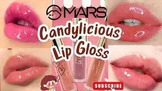 Mars Candylicious Lip Gloss✨💖😍🎀🌼🌸✨ #marscosmetics#lipgloss#lipglosslover #lipglossaddiction#trending