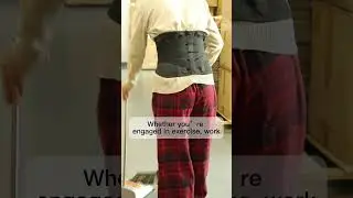 With HONGJING back brace, you can finally enjoy relief from back pain #backpainrelief #backbrace