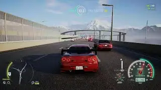 CarX Street Swim Session in R34 Gtr ll Ps5 Gameplay