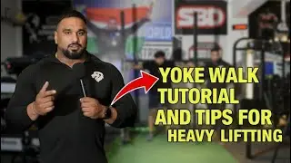 Yoke walk technic by Indian strongman 