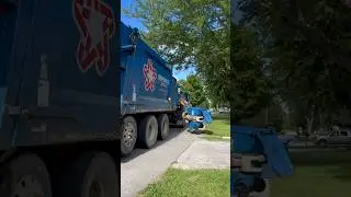 Republic Services garbage truck #garbagetrucks #garbagecollection #garbage#recycling #garbage