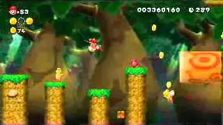 New Super Mario bros. U Soda Jungle - 2 Secret Exit