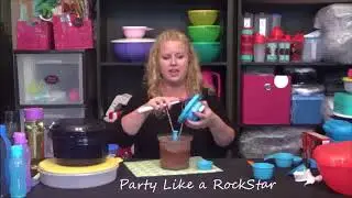 Stack cooker with Chocolate Lava Cake