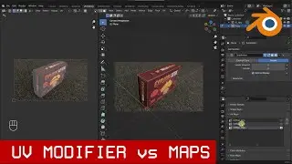 UV Project Modifier vs UV Maps | Intro to Projection Mapping in Blender p2