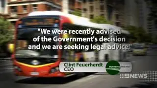 Bus Dispute | 9 News Adelaide