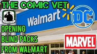 Opening Walmart Comic Book Blind Packs || Marvel || DC Comics || Variants || Ratios || Exclusives