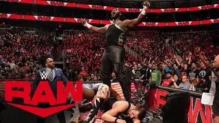 Omos vs. two local athletes &ndash; 2-on-1 Handicap Match: Raw, Sept. 26, 2022