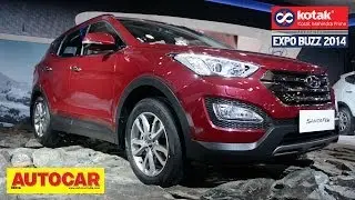 2014 Hyundai Santa Fe | First Look Video | Kotak Mahindra Prime Presents Expo Buzz 2014
