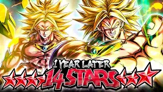 (Dragon Ball Legends) LF TRANSFORMING LSSJ BROLY 1 YEAR LATER! HOW WELL HAS HE AGED?