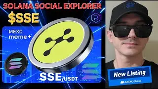 $SSE - SOLANA SOCIAL EXPLORER TOKEN CRYPTO COIN HOW TO BUY SSE MEXC GLOBAL TAPESTRY COINEX RAYDIUM