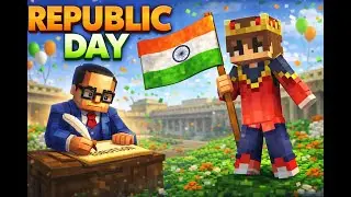 Minecraft Republic day live #minecraft  #tgshiva  #shorts @yuvraj0oo665