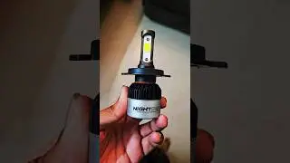 NightEye LED Headlight Bulb💡 for Suzuki Access 125🛵 | Best Scooter Headlight Upgrade 💥 #shorts