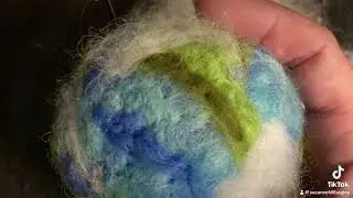 Hand felted Waldorf Birthday Celebration Globe #cottagecore #shorts #waldorf #waldorftoys