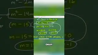 Решения квадратных уравнений: как правильно находить и проверять их! #математика #алгебра #образо...