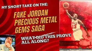 My Short Reaction to the FAKE Jordan PMG (Precious Metal Gems) Saga.