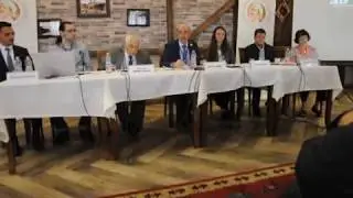 ALUŞ NUŞ BAK&Uuml;DEN BALKANLARA HALVETİLİK SEMPOZYUMUNDA DR. &Uuml;NAL ŞENEL BENİM HAKIMDA KONUŞTU