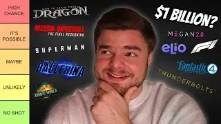 Will Any Summer 2025 Movies Make $1 Billion?! (TIER LIST)