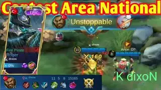 Gameplay Roger Skin Fire Pirate | Mobile Legends