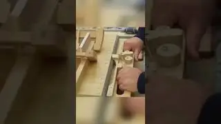 DIY Craft furniture, wood carving #shorts #woodcarving #woodasmr