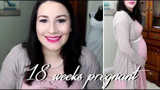 18 Weeks Pregnancy Vlog Update + Belly Shot : Normal Appetite, Twins?