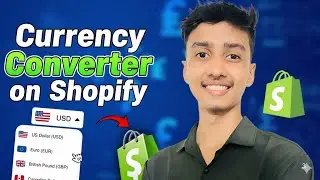 Как использовать конвертер валют Nova на Shopify | Учебное пособие по Shopify для дропшипперов по...