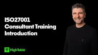 ISO 27001 Consultant Training Introduction