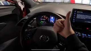 Drained Toyota C-HR Hybrid Battery Behaviour | Using Jump-Starter To Wake It Up