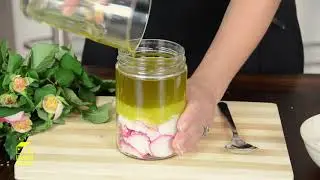 Un olio profumato alle rose!
