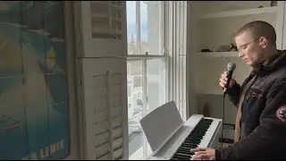 peaceful meditative vocal ambients on a snowy day.
