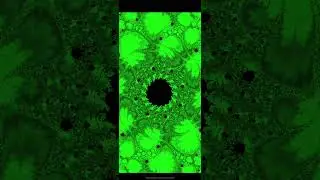 Eight-hand carnivorous plant #mandelbrot #pixelart