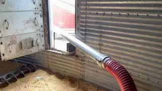 Cleaning grain bins.. vacuum style