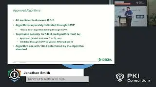 PQC in FIPS 140-3, status and roadmap