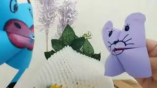 Cerita Boneka Origami: Kerbau, Tikus, dan Rubah