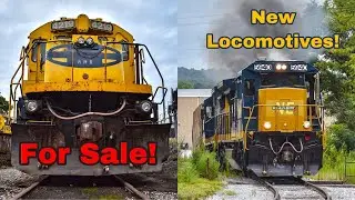 Switching with Dash 8s: New engines on the Nashville & Western Railroad
