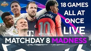UEFA Champions League Matchday 8 PREVIEW | 18 Games. All at once. LIVE.