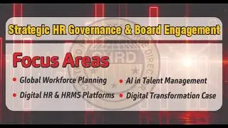 Strategic HR Governance & Board Engagement