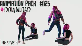 [The Sims 4] Animation Pack  125 (DOWNLOAD)  couple, TALK