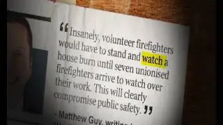 State and Federal Liberals persist in their attempts to divide firefighters