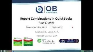 QB Power Hour: Consolidating & Combining Reports in QuickBooks + Qvinci