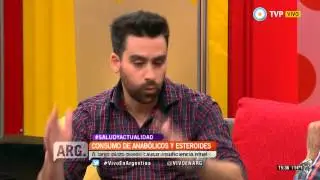 Vivo en Arg- Consumo de anabólicos y esteroides- 10-06-15